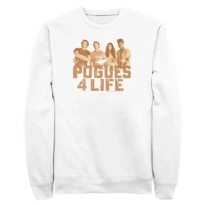 Мужской свитшот Netflix Outer Banks Pogues 4 Life, белый