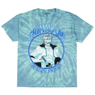 Женская футболка Grimmjow Jeagerjaques Tie-Dye Boyfriend Fit зеленого цвета