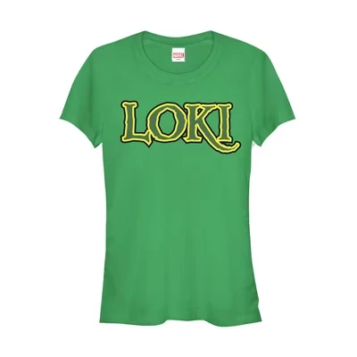 Женская футболка с логотипом Loki Villain для юниоров