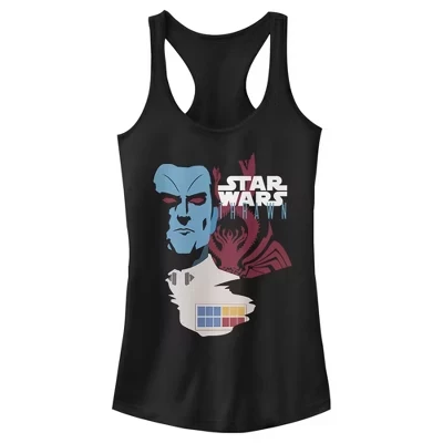 Женская майка STAR WARS Траун, черная