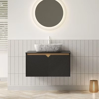 Тумба для ванной GDFStudio Montville, белая