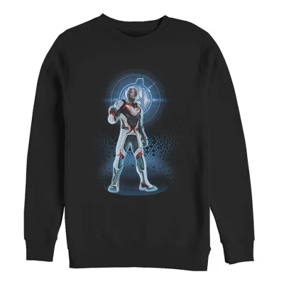 Мужская толстовка Avengers: Endgame Ant-Man Quantum Ready черного цвета