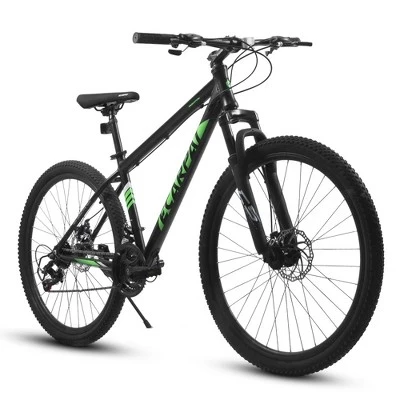 Горный велосипед Whisen 29″ 21‑скоростной, алюминиевая рама, черный