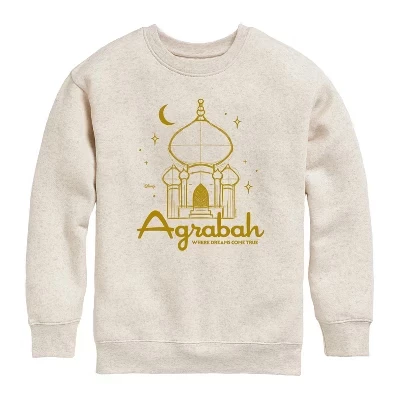 Флисовая толстовка Agrabah Graphic с длинным рукавом из натурального меха