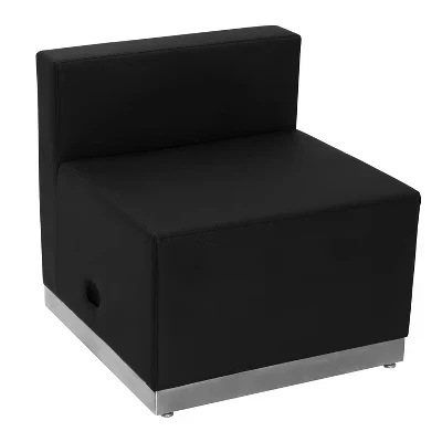 Кресло Flash Furniture Alon из экокожи, черное