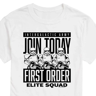 Men's -  - Join First Order Short Sleeve Graphic T-Shirt white