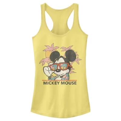 Женская майка Mickey & Friends «Микки», желтая
