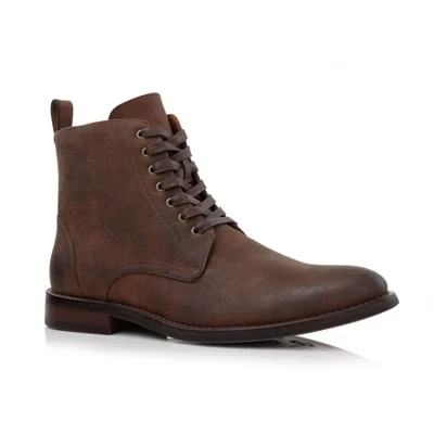 Мужские модельные ботинки Duke MPX806065 с высоким берцем на шнуровке и застежкой-молнией