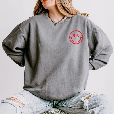 S.W.Smiley Fishing Club Anchor - Женская легкая одежда, окрашенная толстовка