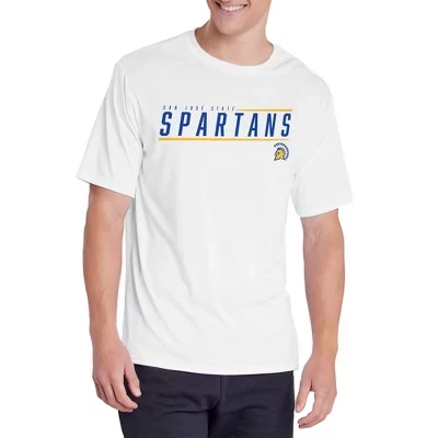 Мужская спортивная футболка NCAA San Jose State, белая