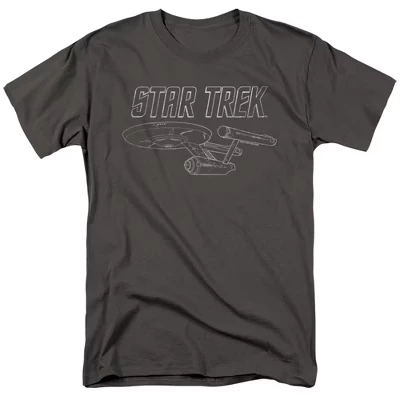 Футболка для взрослых Tos Enterprise Charcoal древесный уголь