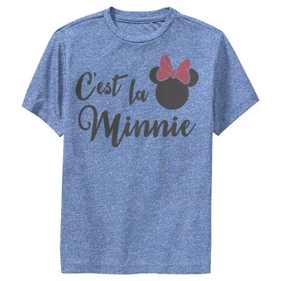 Футболка с изображением французской Минни из мультфильма Disney для мальчиков