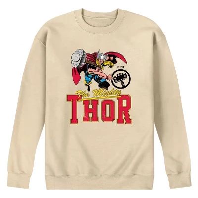 Мужская флисовая толстовка Thor Collegiate, кремовая