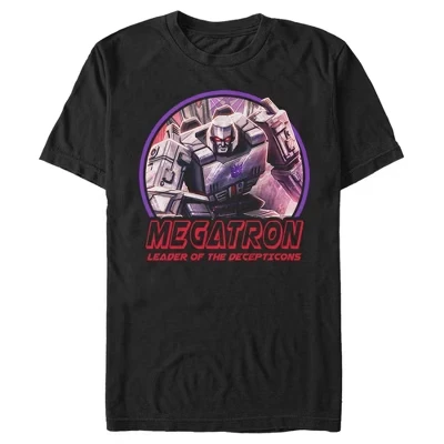 Мужская футболка Transformers Megatron, черная