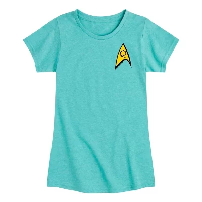 Engineering Delta Shield Fitted Short Sleeve Graphic T-Shirt turquoise