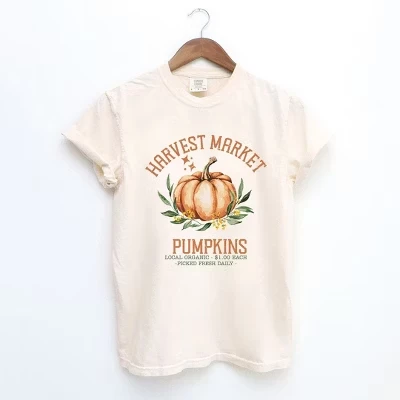 Женская футболка Simply Sage Market Pumpkin, белая
