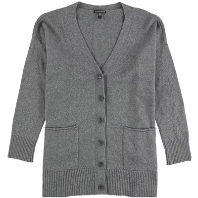 Женский вязаный кардиган Eileen Fisher, серый