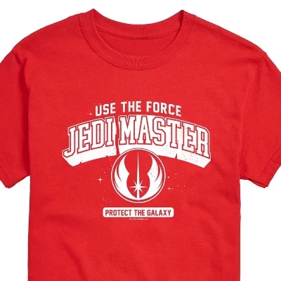 Men's -  - Jedi Master Short Sleeve Graphic T-Shirt red