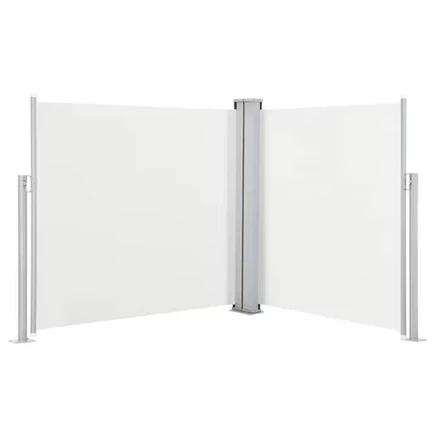 Выдвижной боковой тент vidaXL 220 см × 10 м, антрацит/кремовый
