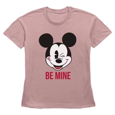 Женская футболка Mickey & Friends Be Mine Kiss
