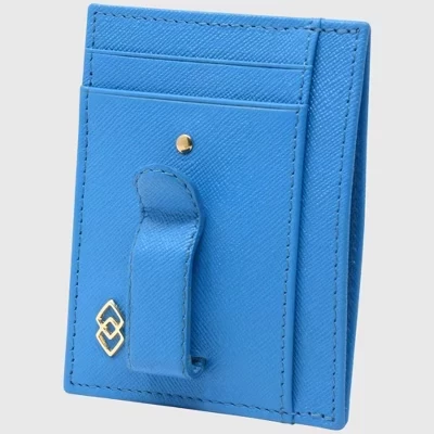 Кошелек с двойным бриллиантовым мужским RFID-зажимом для денег в переднем кармане