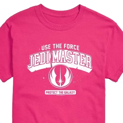 Men's -  - Jedi Master Short Sleeve Graphic T-Shirt magenta