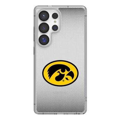Льняной прозрачный чехол для мобильного телефона NCAA Big Ten Universities для Samsung Galaxy iowa hawkeyes
