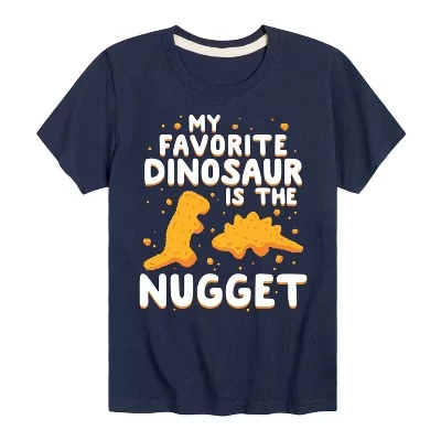 Мой любимый Динозавр - Футболка с рисунком Nugget с коротким рукавом