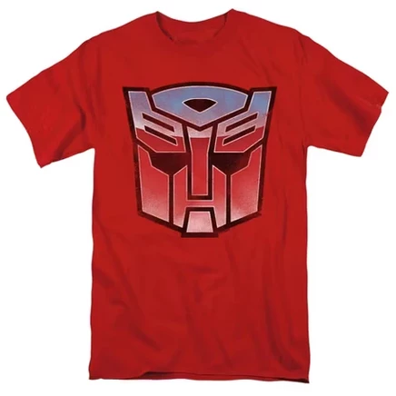 Мужская футболка Transformers Vintage Autobot, красная
