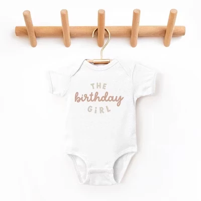 Боди для младенцев The Juniper Shop Birthday Girl, белое