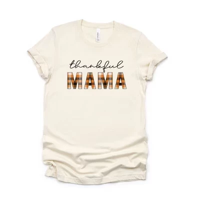 Женская футболка Simply Sage Market Thankful Mama, кремовая
