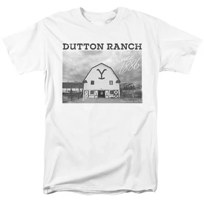 Футболка для взрослых Dutton Barn белая white