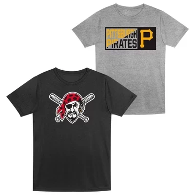 Детская футболка Pittsburgh Pirates для малышей из 2-х упаковок