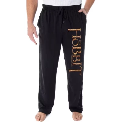 Мужская одежда для сна Lounge Bottoms Пижамные брюки Черный черный