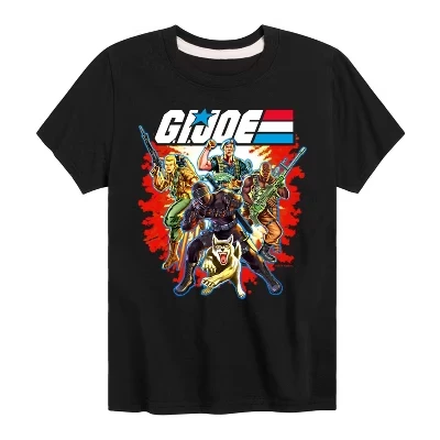 Детская футболка G.I. JOE, черная