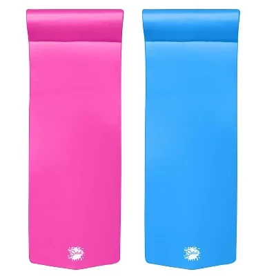 Плавающий мат TRC Recreation Splash 1,25″ поролоновый, синий/розовый