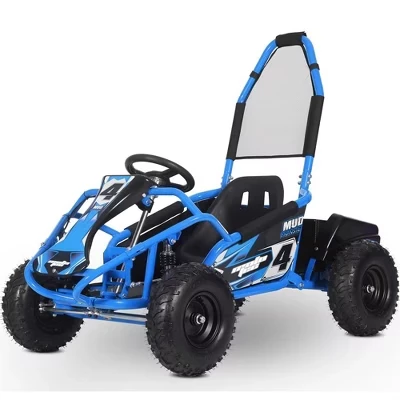 Детский электрический картинг Mud Monster Kids 48v 1000w с полной подвеской Красный синий