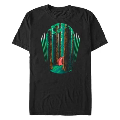 Мужская футболка Lost Gods Forest Camp, черная