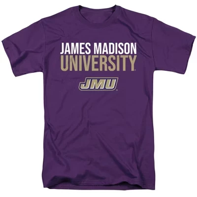 Мужская футболка NCAA James Madison, фиолетовая