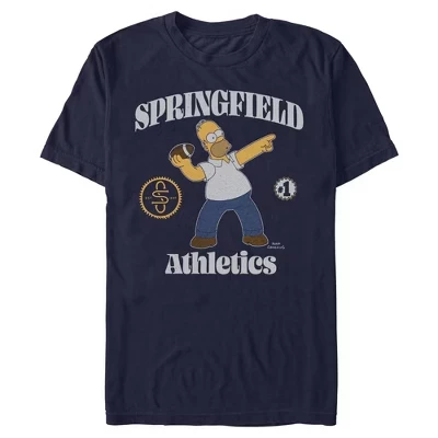 Мужская футболка Homer Springfield Athletics