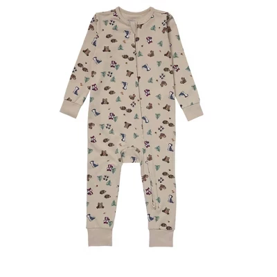 Pure Comfort Baby с длинными рукавами для сна и игр без ножек, Органический хлопок, Для мальчиков и девочек
