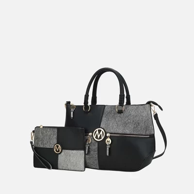 Женская сумка mkf maji fashion с кошельком, черная