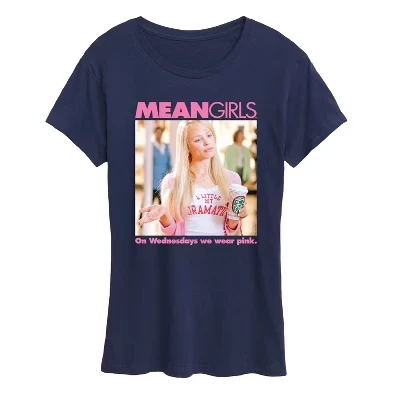 Женская футболка Mean Girls Regina с принтом, синяя