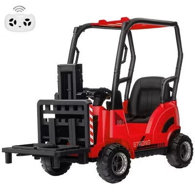 Детский электропогрузчик Acekool 12V, красный