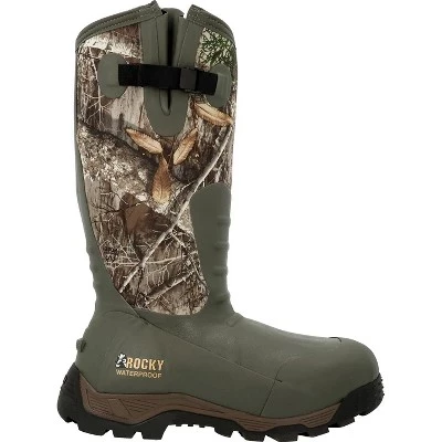 Мужские резиновые ботинки rocky sport pro, 1200 г, зеленые
