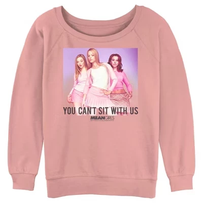 Женский свитшот Mean Girls «С нами не сидят», розовый