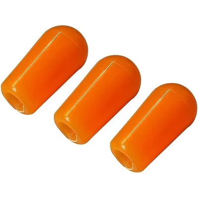 Колпачки AxLabs для тумблера, 3 шт., янтарные (3,5/4 мм, 8/32″)