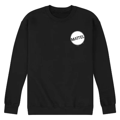 Мужской свитшот Mattel Original Logo Pocket Size, черный