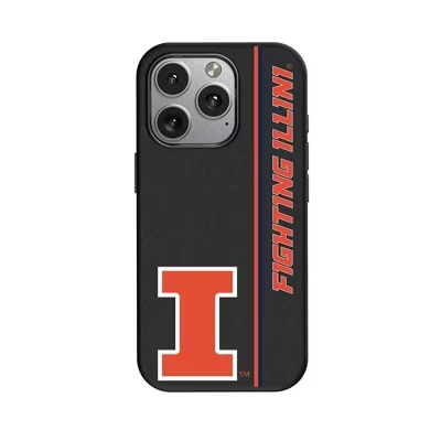 Боковая панель NCAA Big Ten Universities, совместимый с MagSafe чехол для мобильного телефона Apple iPhone illinois fighting illinini