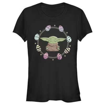 Женская футболка Star Wars Мандалорец Grogu, черная